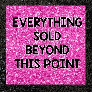 Everything beyond this is sold.